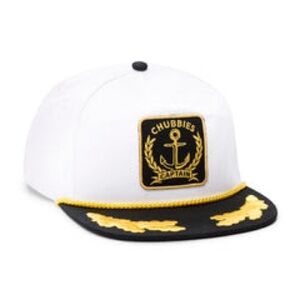 Chubbies Captain Hat (Never Worn)